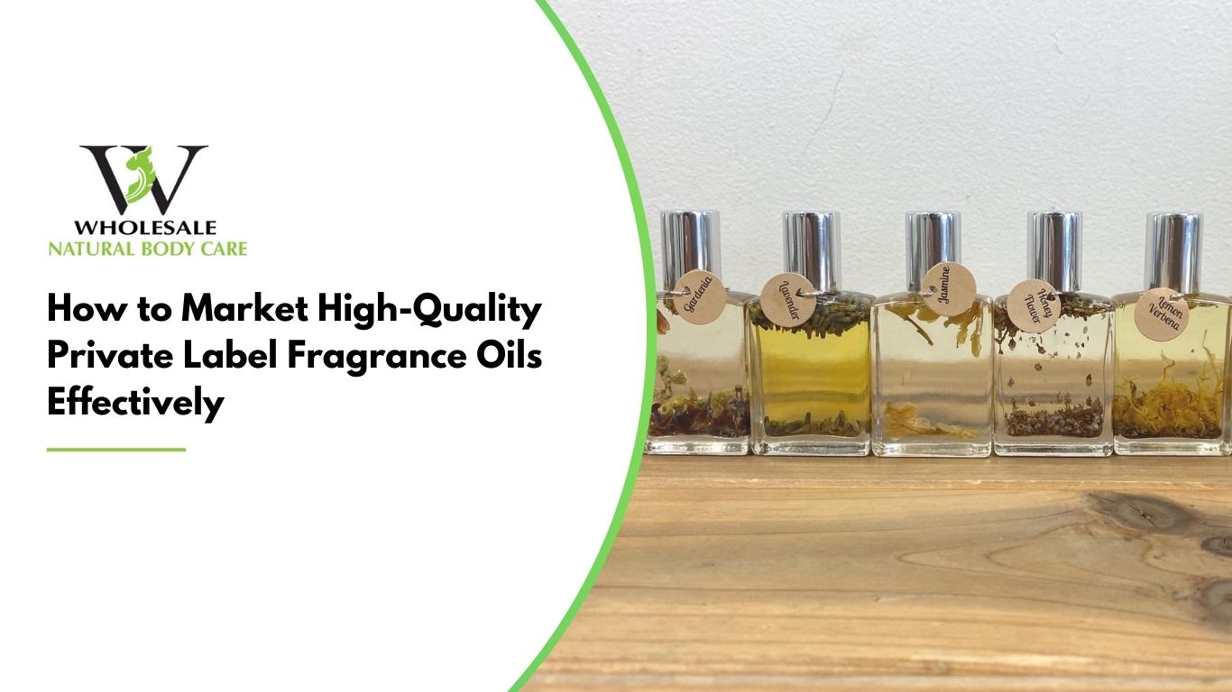 Market High-Quality Private Label Fragrance Oils