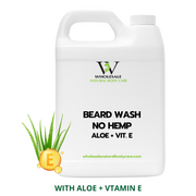 Beard Wash With Aloe & Vitamin E - No Hemp (Gel)