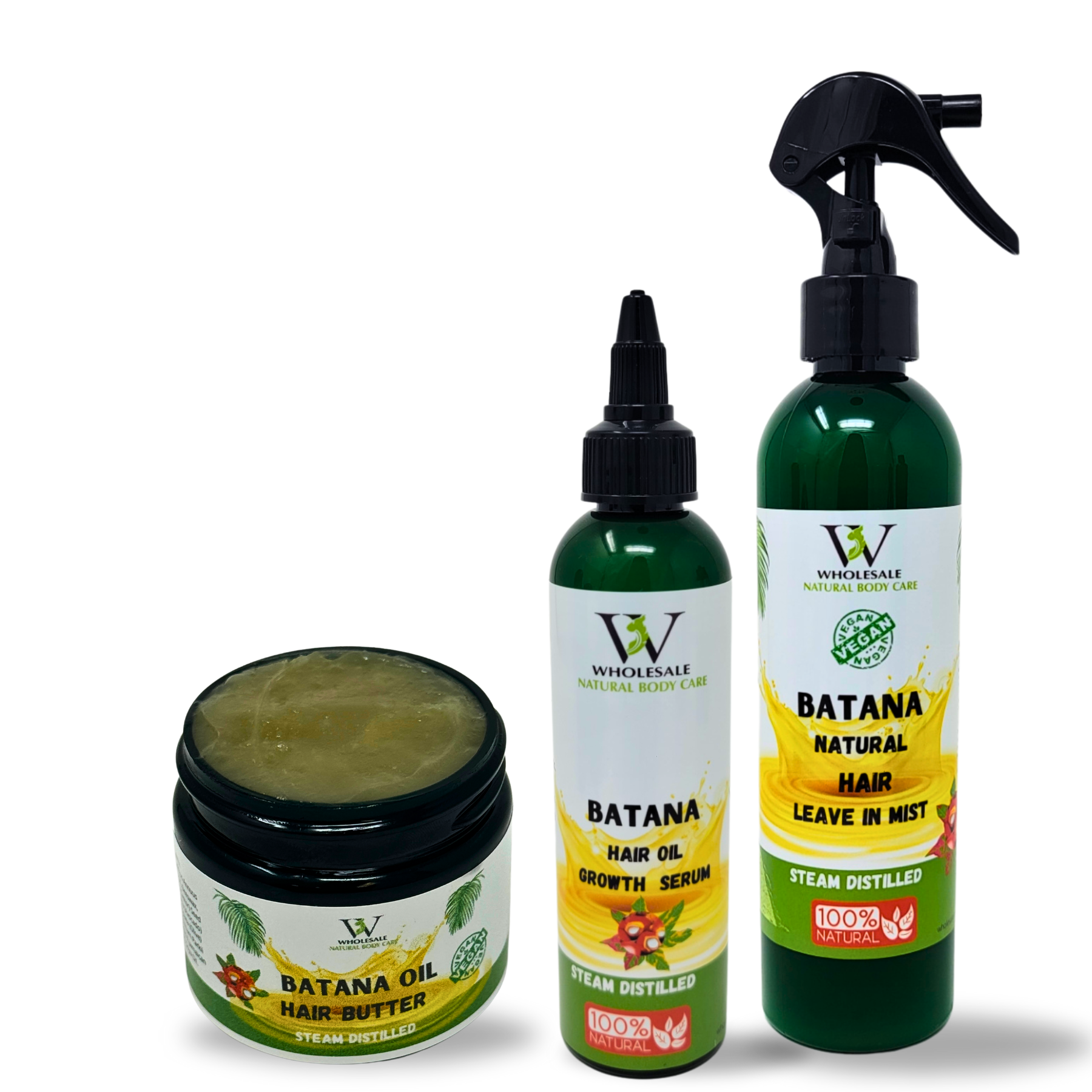 Batana Oil 3 Piece Moisture Kit: Butter, Oil & Mist TT