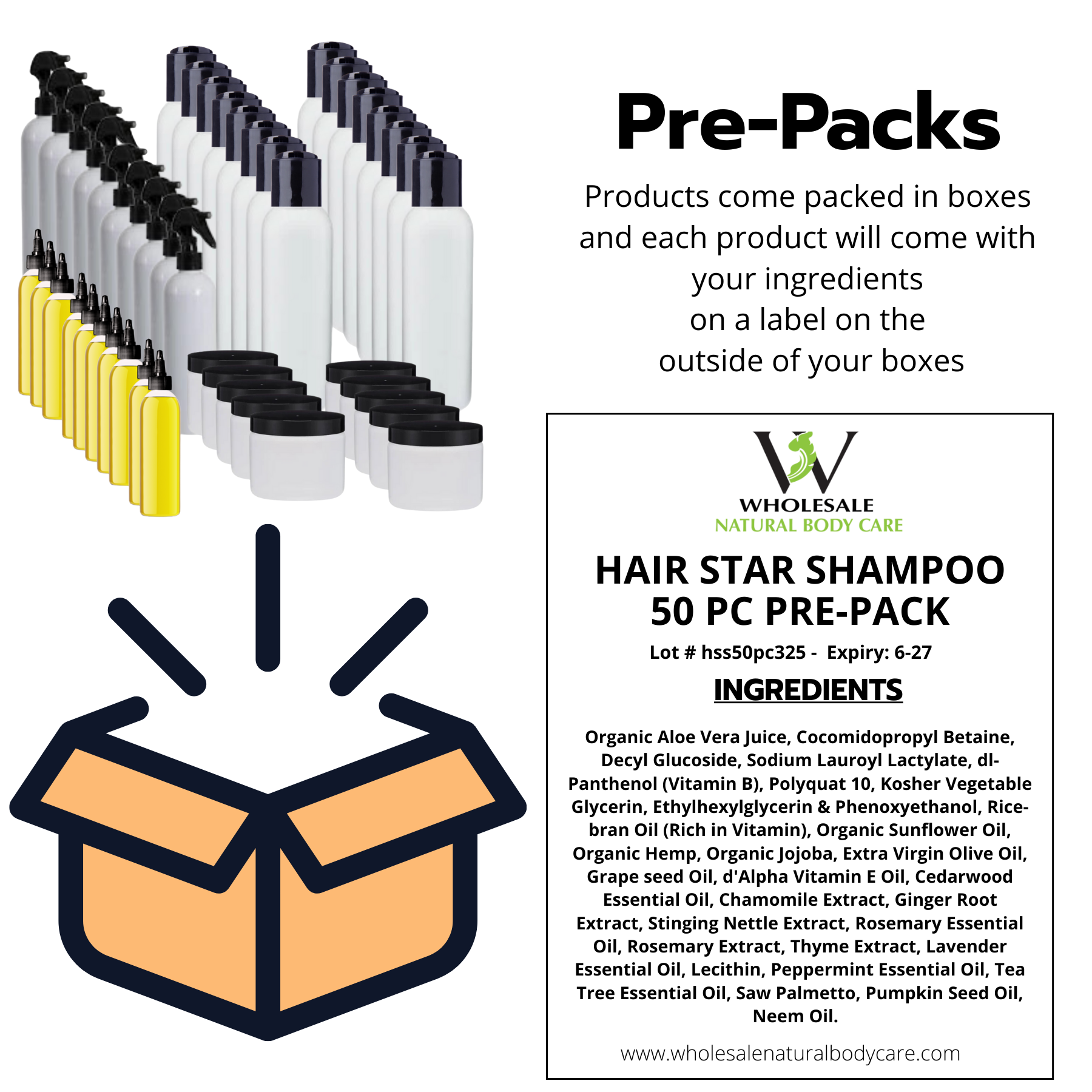 Hair Star 50 Piece Hair Care Kit