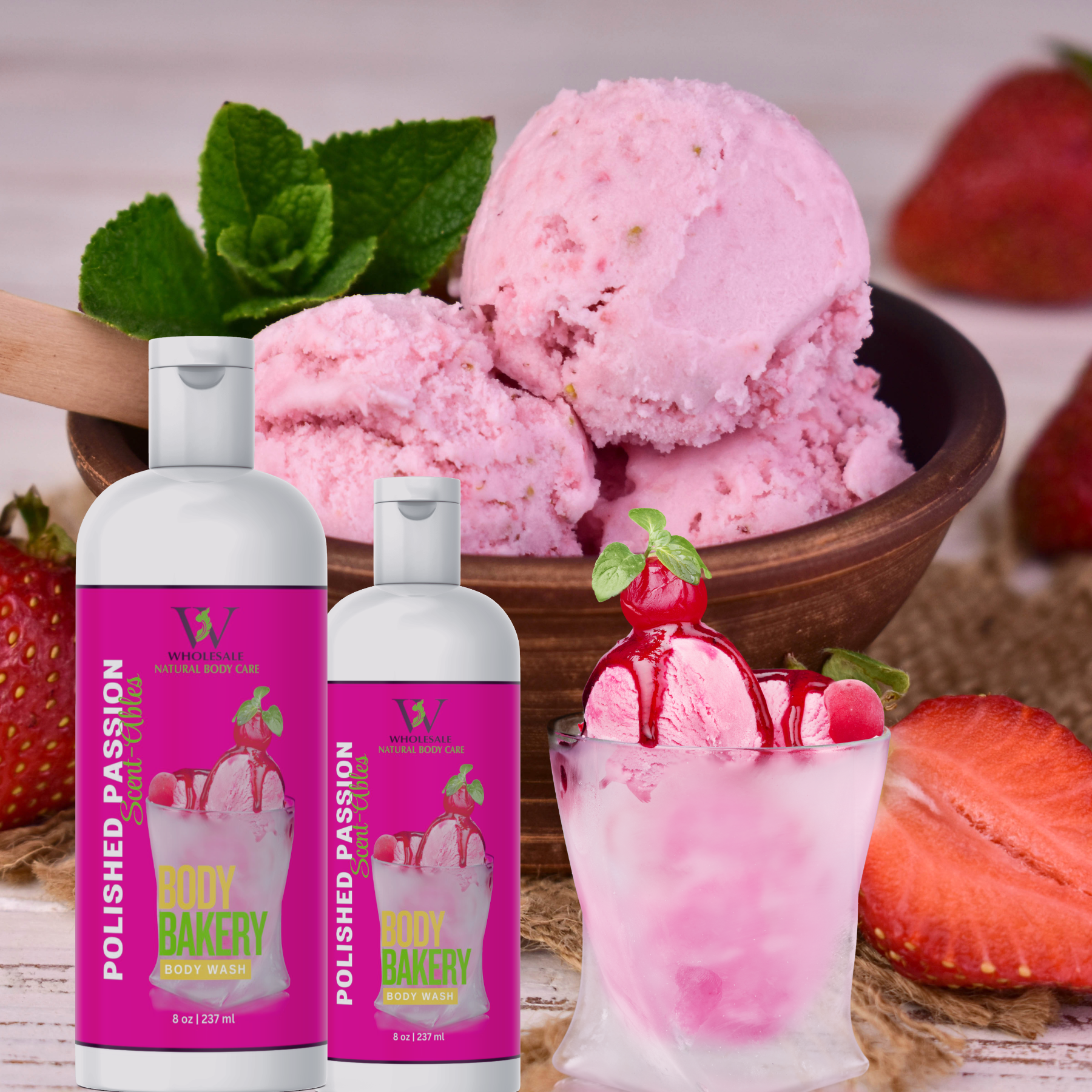 Body Bakery Polished Passion Sea Moss Body Wash