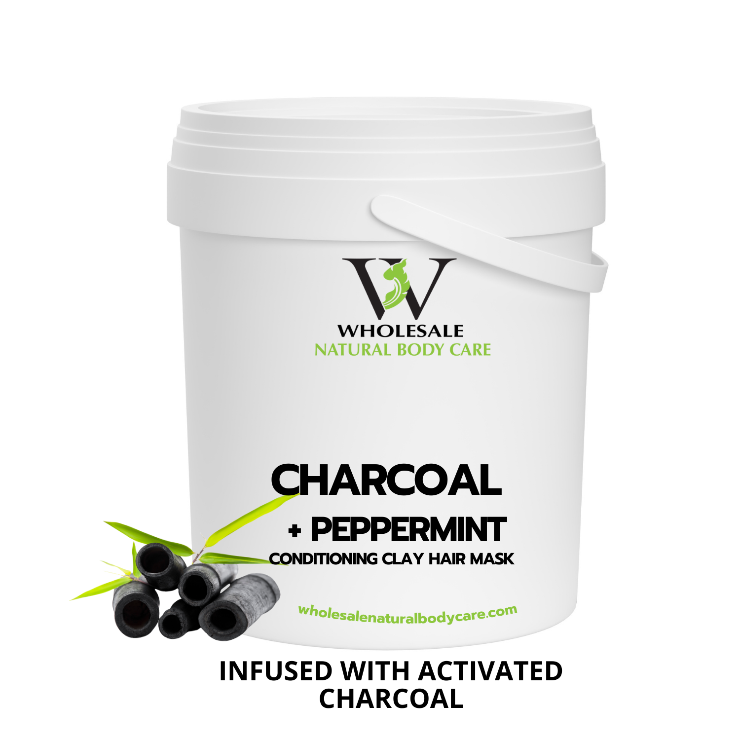 Organic Charcoal & Peppermint Infusion Conditioning Clay Hair Mask