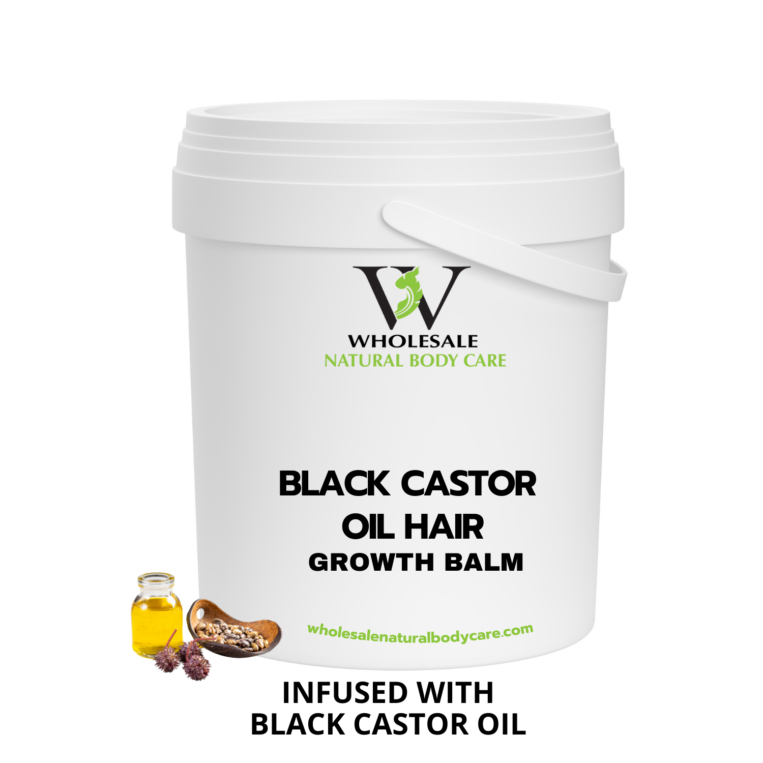 Black Castor Oil Growth Balm - KumQuat