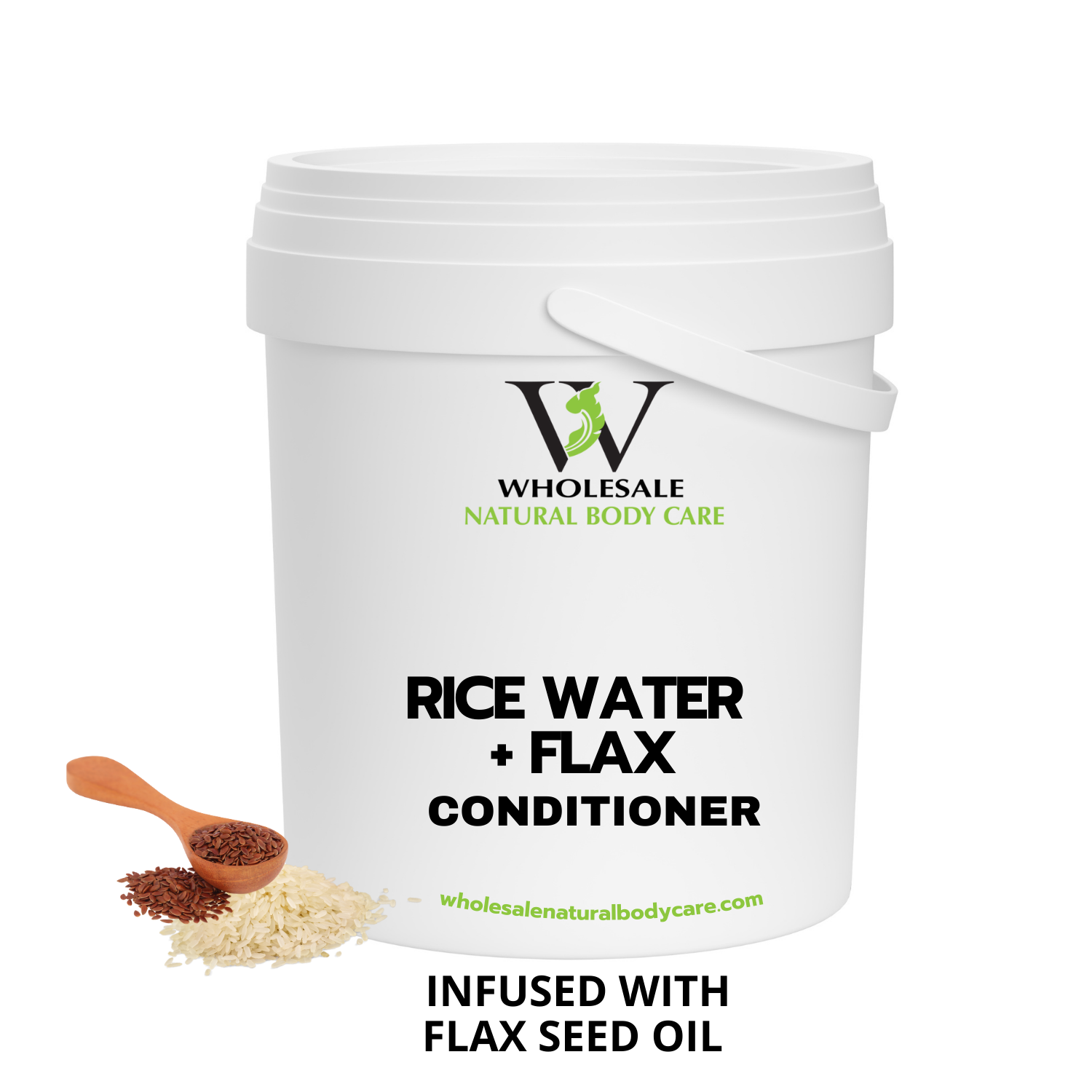 Rice Water & Flax Seed Oil Natural Conditioner