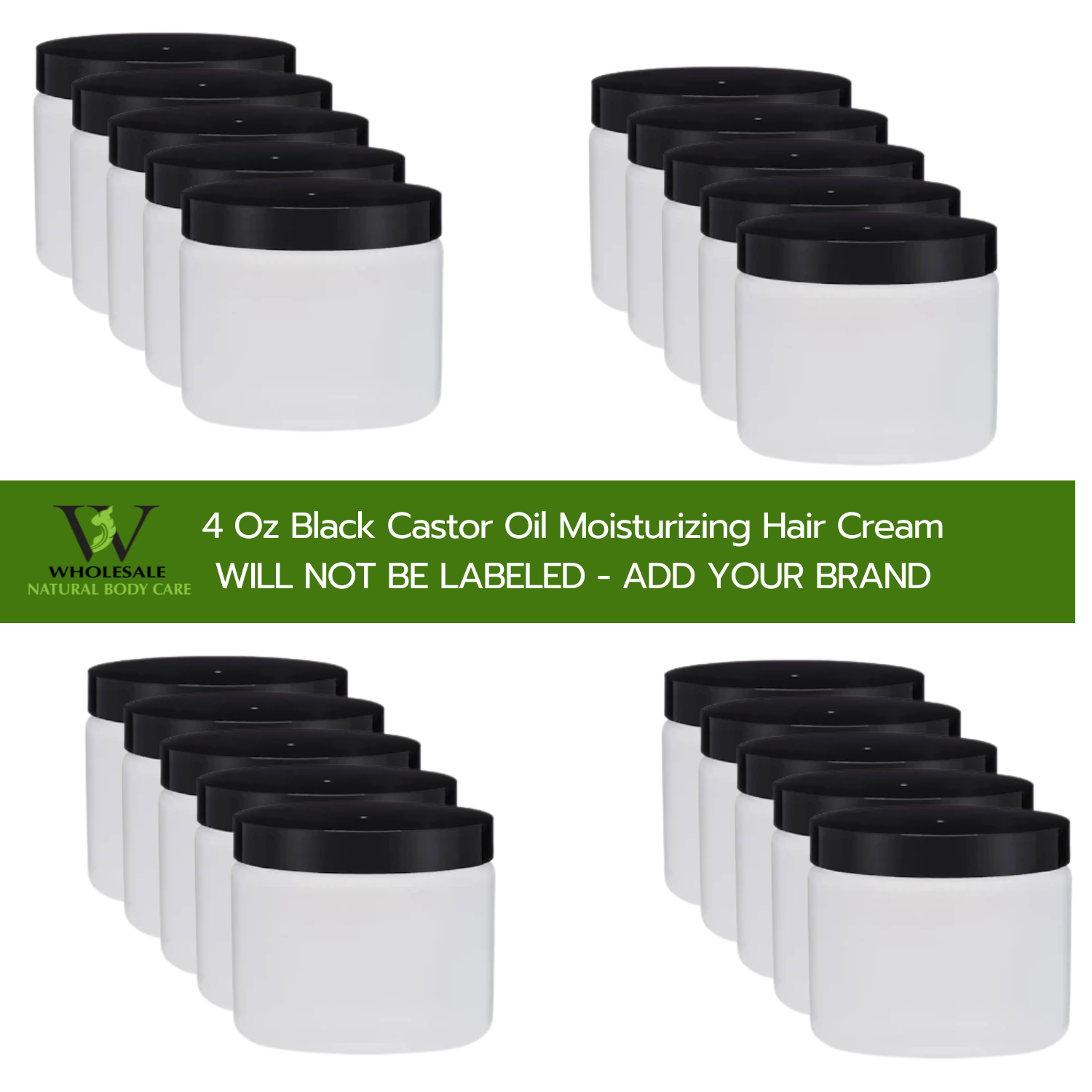 Black Castor Oil Moisturizing Hair Cream  - Mango
