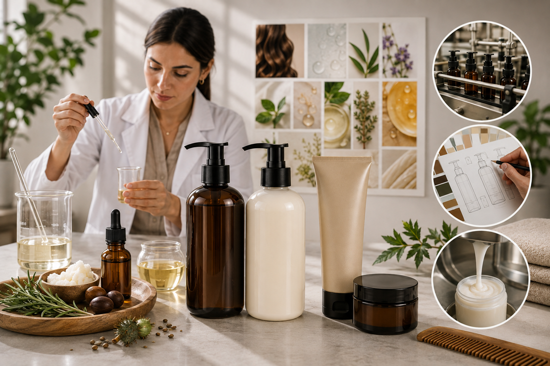 Can a Private Label Haircare Products Manufacturer Help Create a Custom Haircare Line?