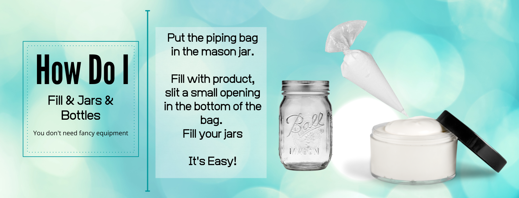 HOW DO I FILL MY JARS?