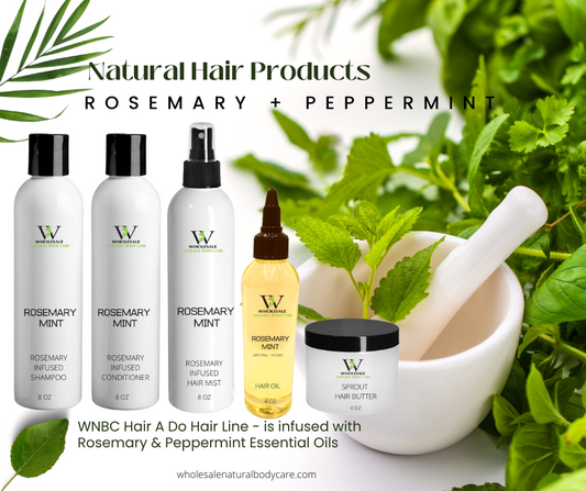 Wholesale Natural Body Care Rosemary & Mint Wholesale Hair Products