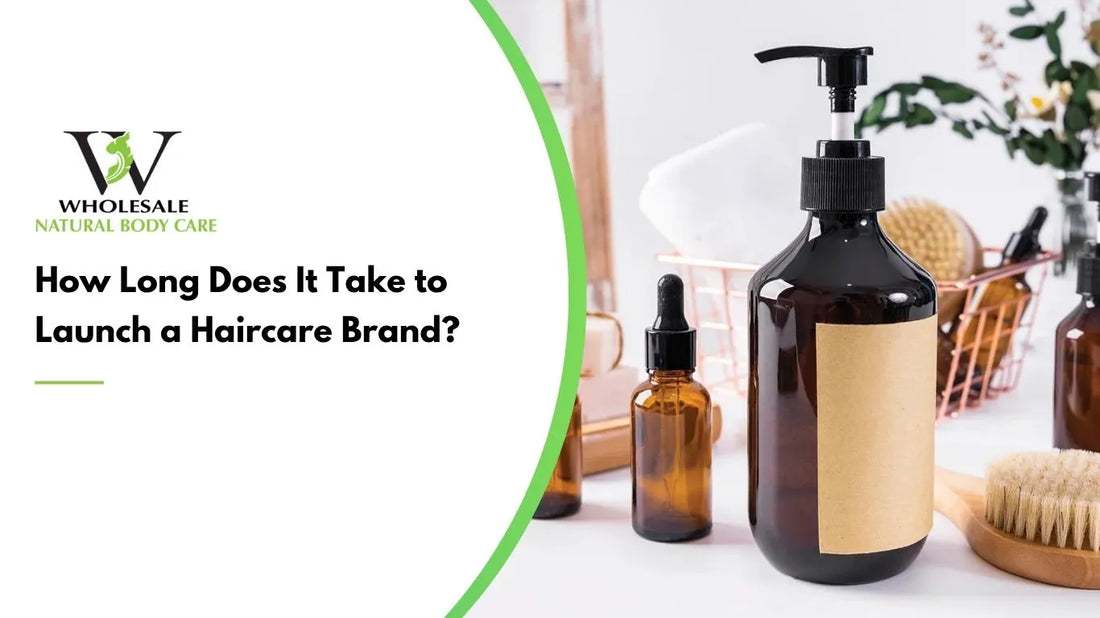 How Long Does It Take to Launch a Haircare Brand