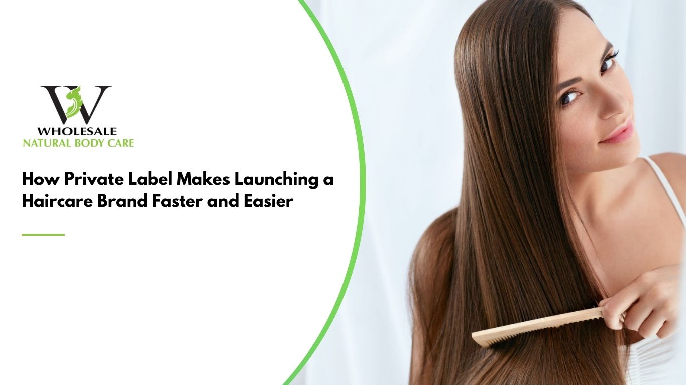 How Private Label Makes Launching a Haircare Brand Faster and Easier