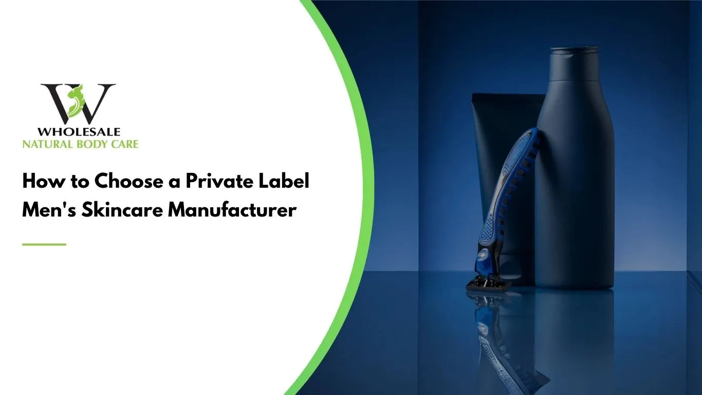 How to Choose a Private Label Men's Skincare Manufacturer