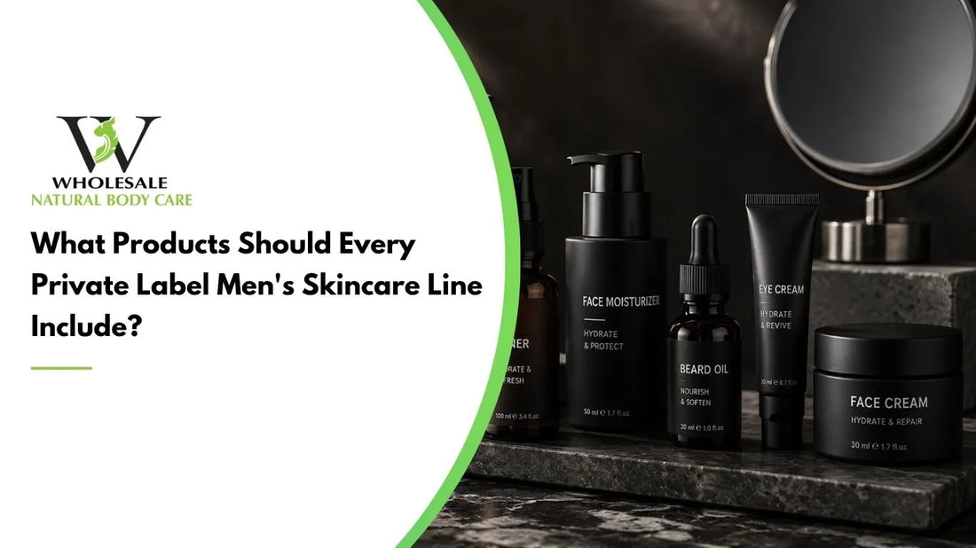 What Products Should Every Private Label Men's Skincare Line Include