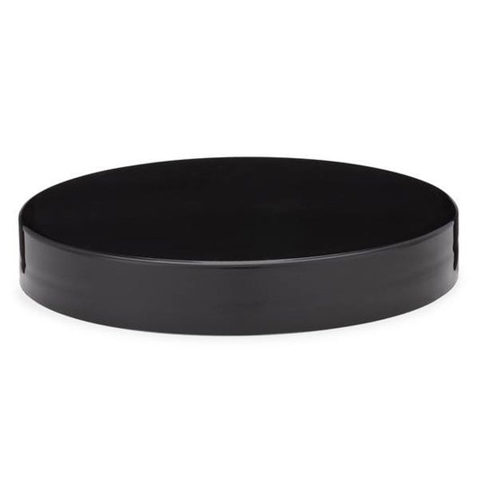 Jar Top - 70-400 Smooth Lid with Foam Liner  (Black or White)