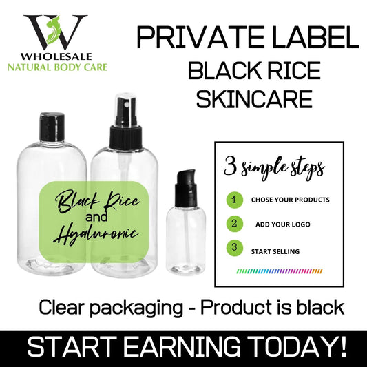 Black Rice & Hyaluronic Pre-Packaged Kit: Cleanser, Toner, Moisturizer