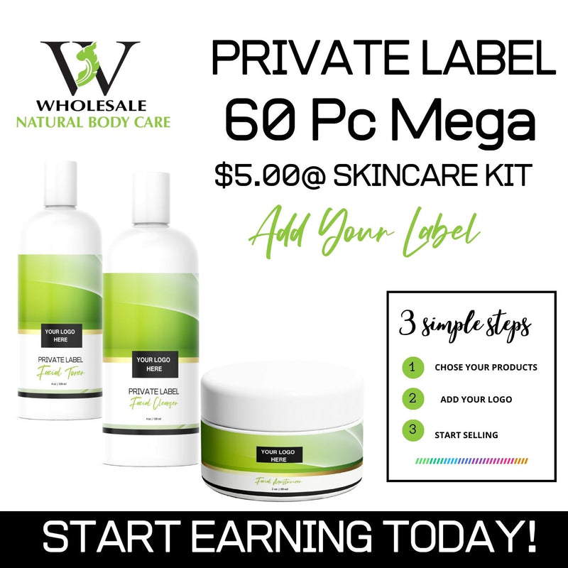 5.00 Facial Skin Care Startup Kit 60 Pieces