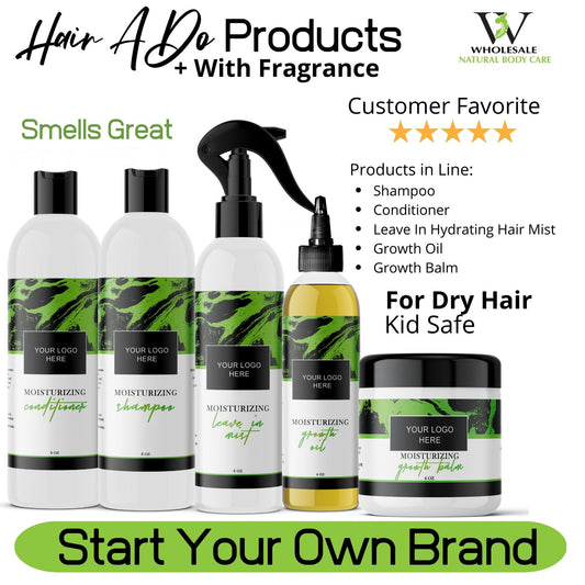Hair A Do Kit: 25Pcs - 5 Shampoos, 5 Conditioners, 5 Growth Oils, 5 Growth Balms, 5 Hair Mists