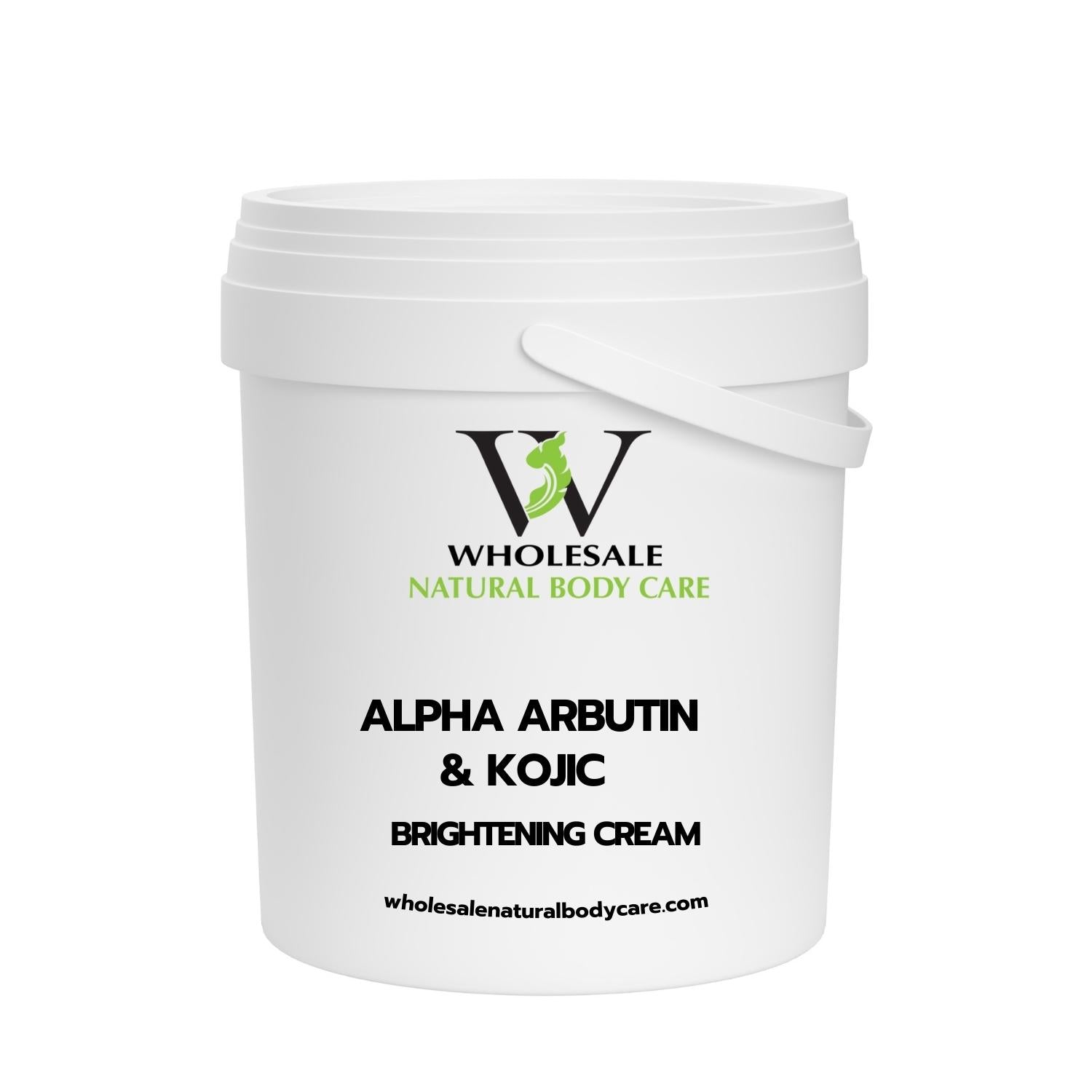 Alpha Arbutin + Kojic Moisturizer (Body & Face)