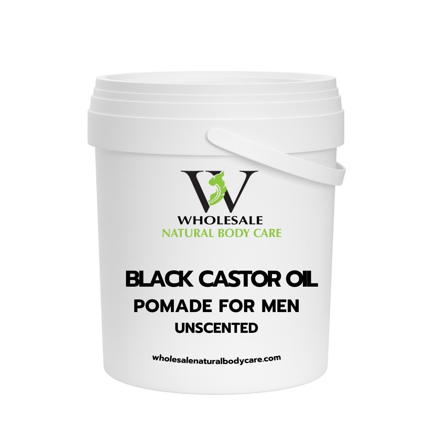 Black Castor Oil Pomade for Men - Unscented