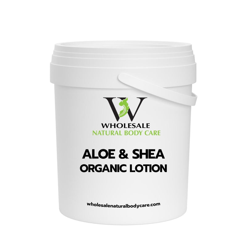 Aloe & Shea Organic Lotion - Private Label - Wholesale