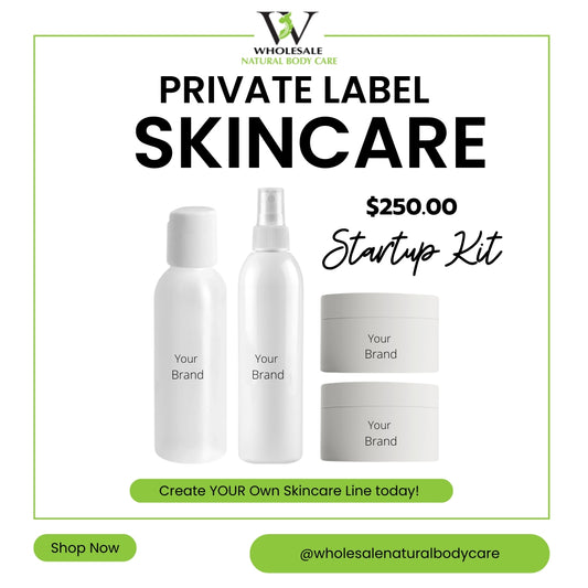 250.00 Basic Private Label Skincare Startup Kits