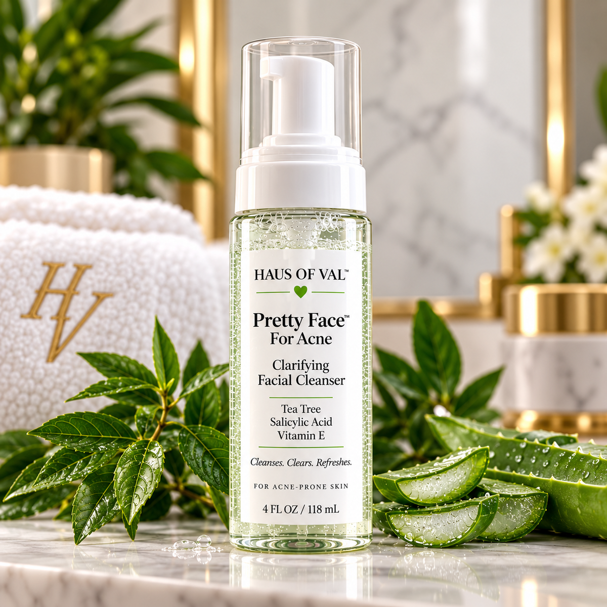 Pretty Face Clarifying Facial Cleanser 10 Pc - 4 Oz Pre-Pack