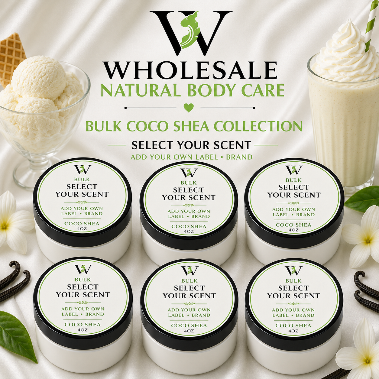 Designer Inspired 4 Oz Coco Shea Retail