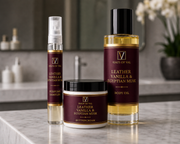 Leather Vanilla & Egyptian Musk Travel Set
