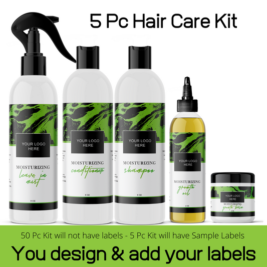 Black Castor Oil Hair Care Kit - Mango