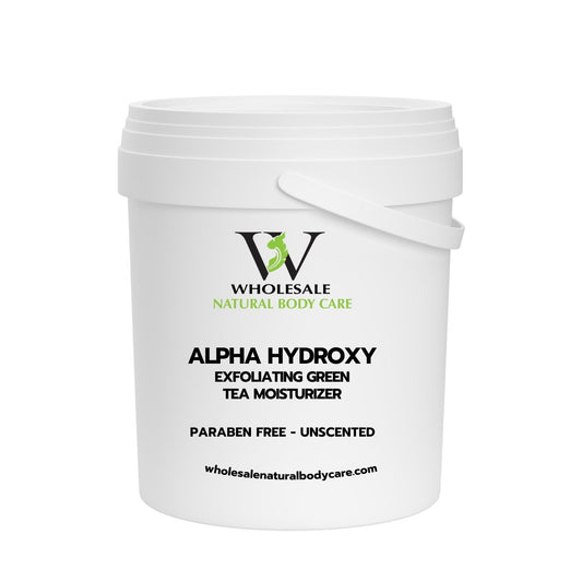 Alpha Hydroxy (Lactic Acid) & Green Tea Moisturizer