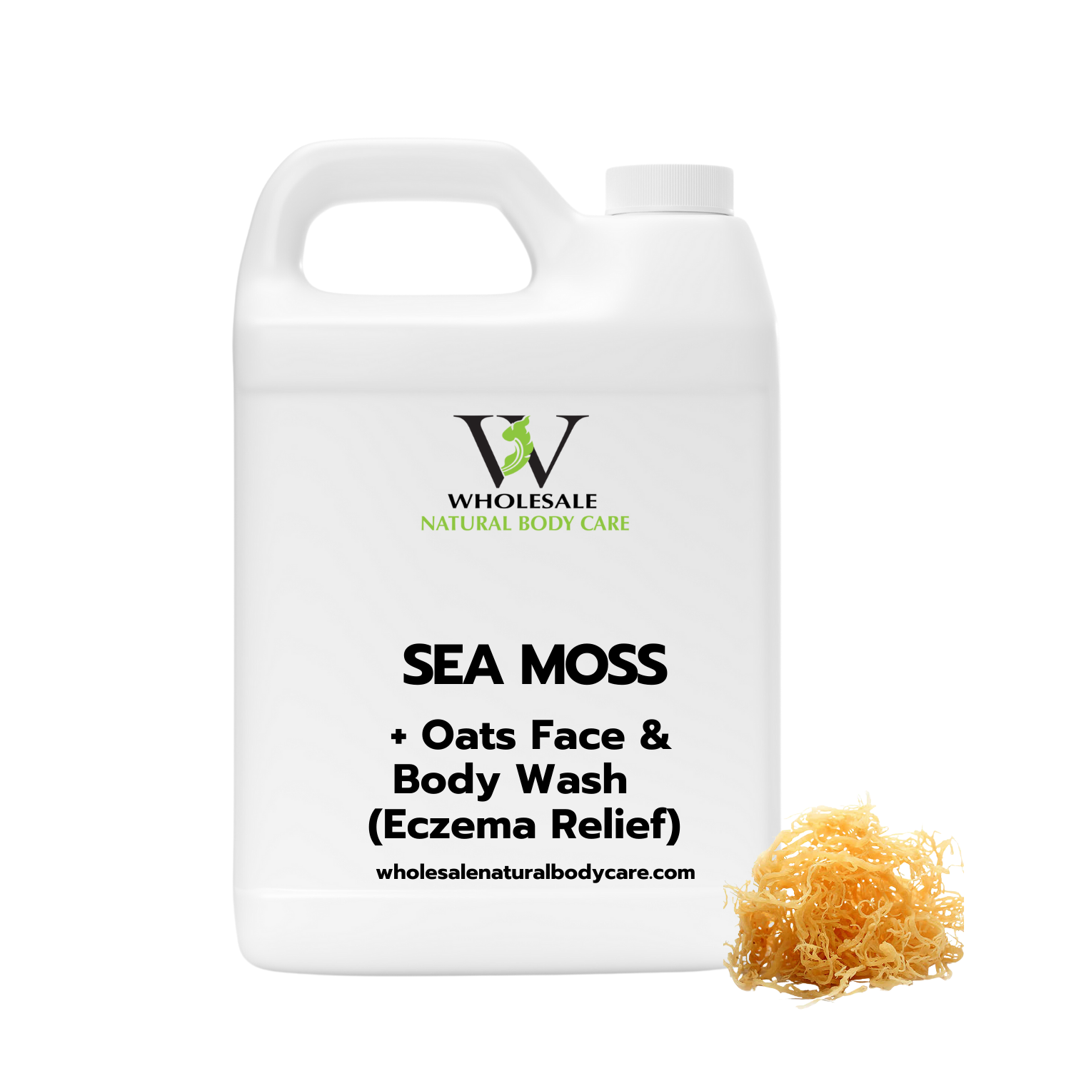 Sea Moss + Oats Face & Body Wash  (Eczema Relief)