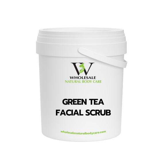 Green Tea Facial Pumice Scrub (Has a natural Pinkish color)
