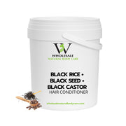 Black Rice, Black Seed, + Black Castor Oil Triple B Hair Products