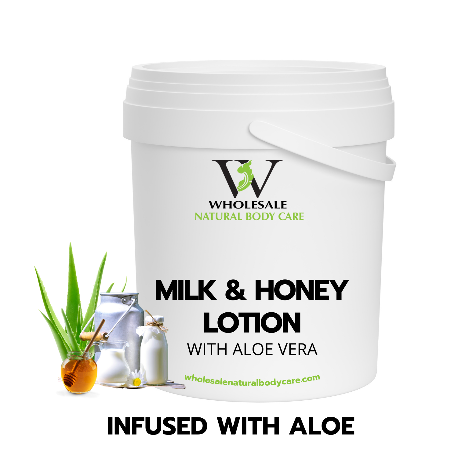 Milk & Honey Lotion with Aloe | Wholesale Natural Body Care