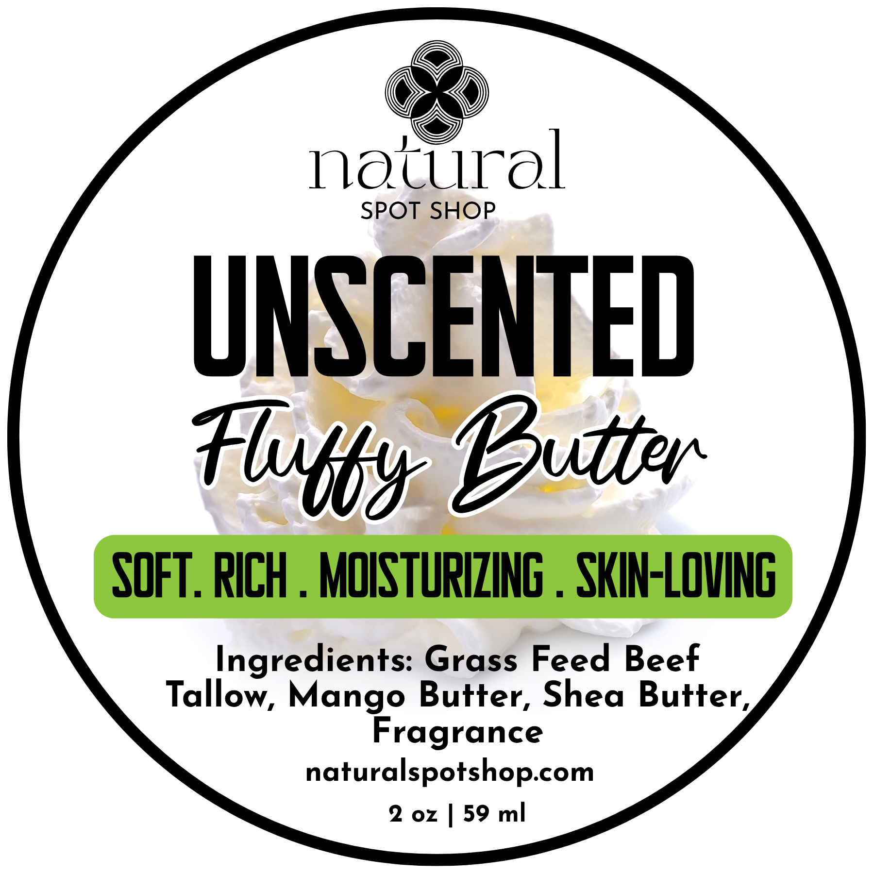 Fluffy Butter - Unscented Bulk