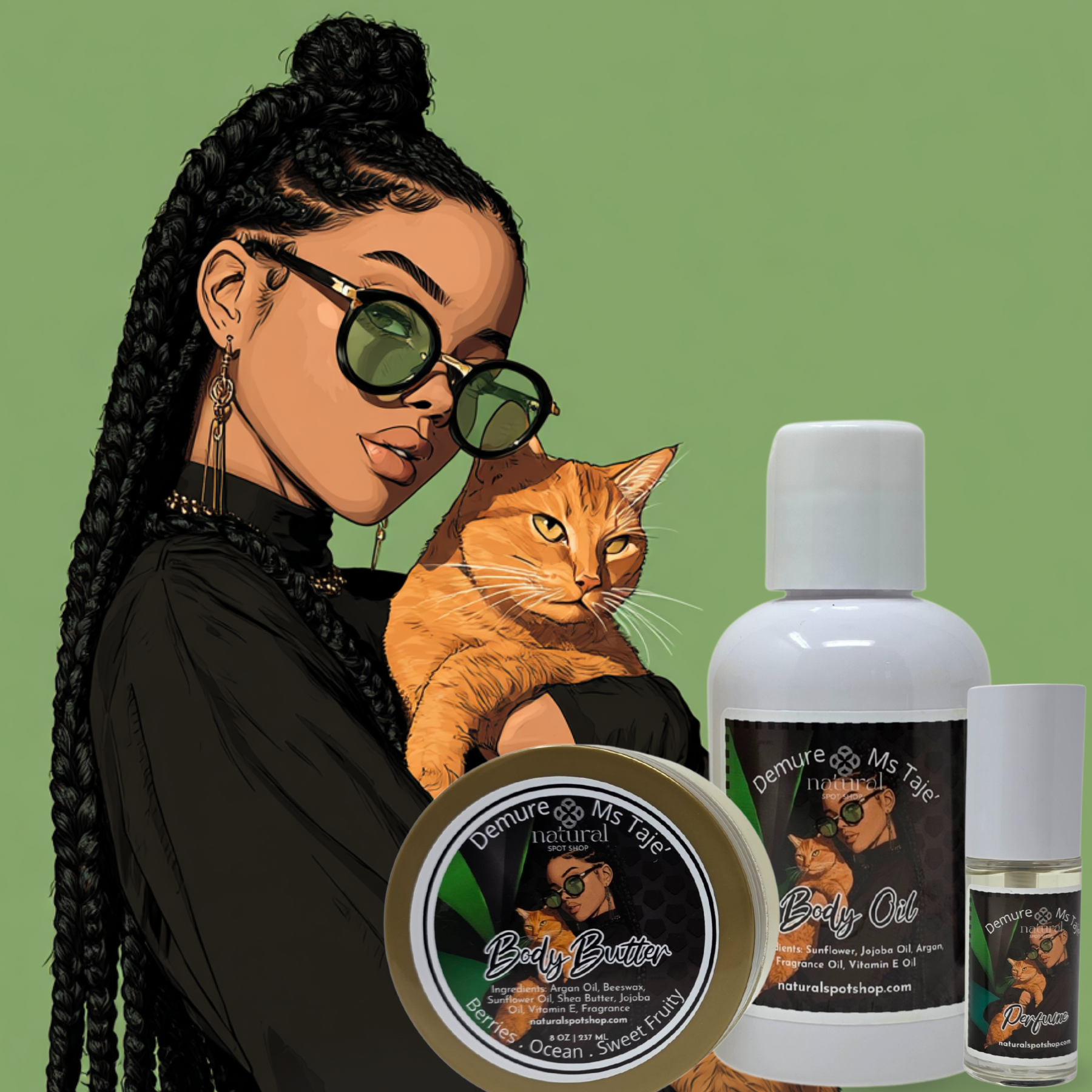 Taje Collection By Haus of Val, Body Butter, Buttercream and Mist