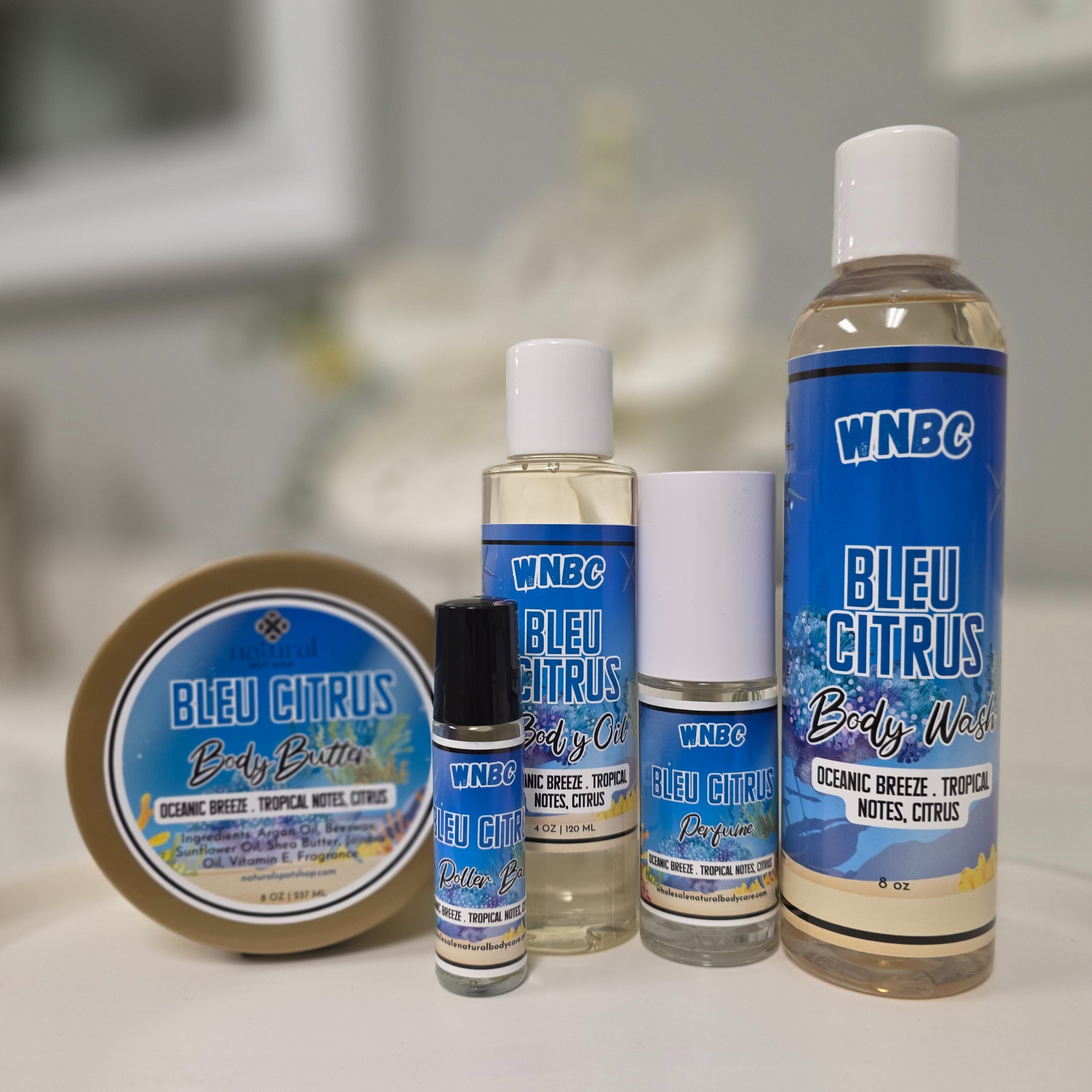 Bleu Citrus Tropical Fruity Collection