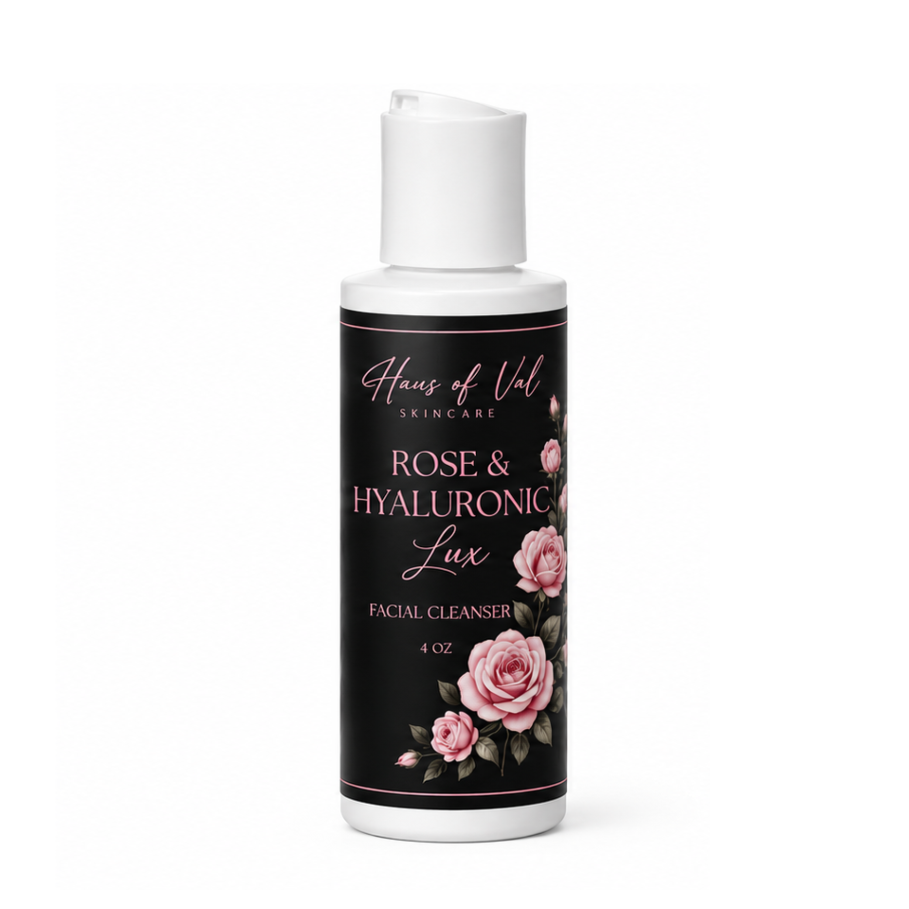 Rose & Hyaluronic Lux Cleanser 4 Oz