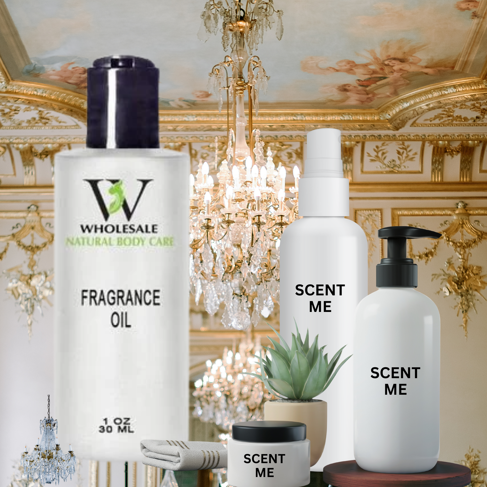 Fragrance - Crystal Chandelier - Baccarat Rouge 540 Inspired