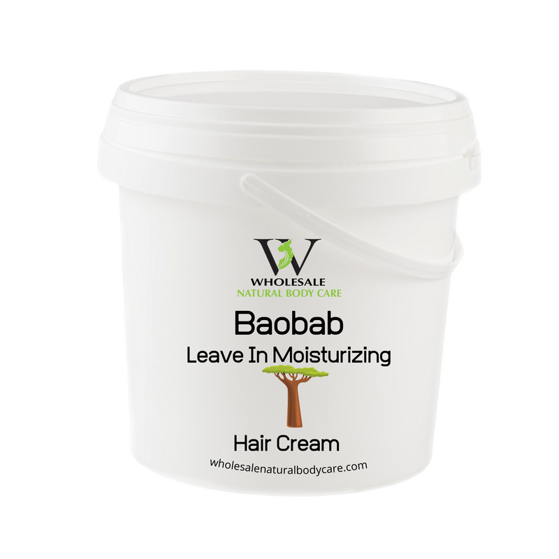 Baobab Leave In Moisturizing Hair Cream (Unscented)