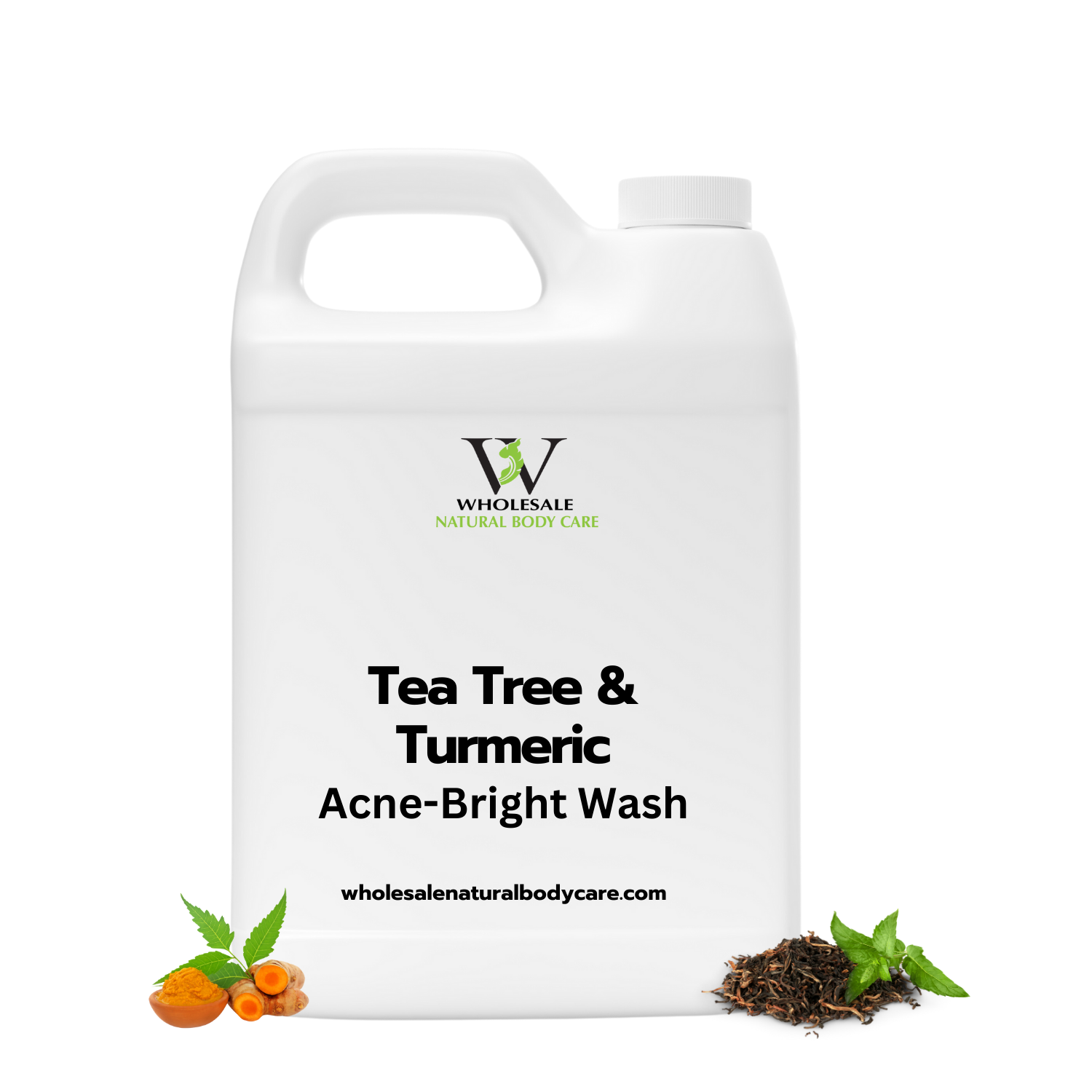 Tea Tree & Turmeric Acne-Bright Wash | Wholesale Natural Body Care