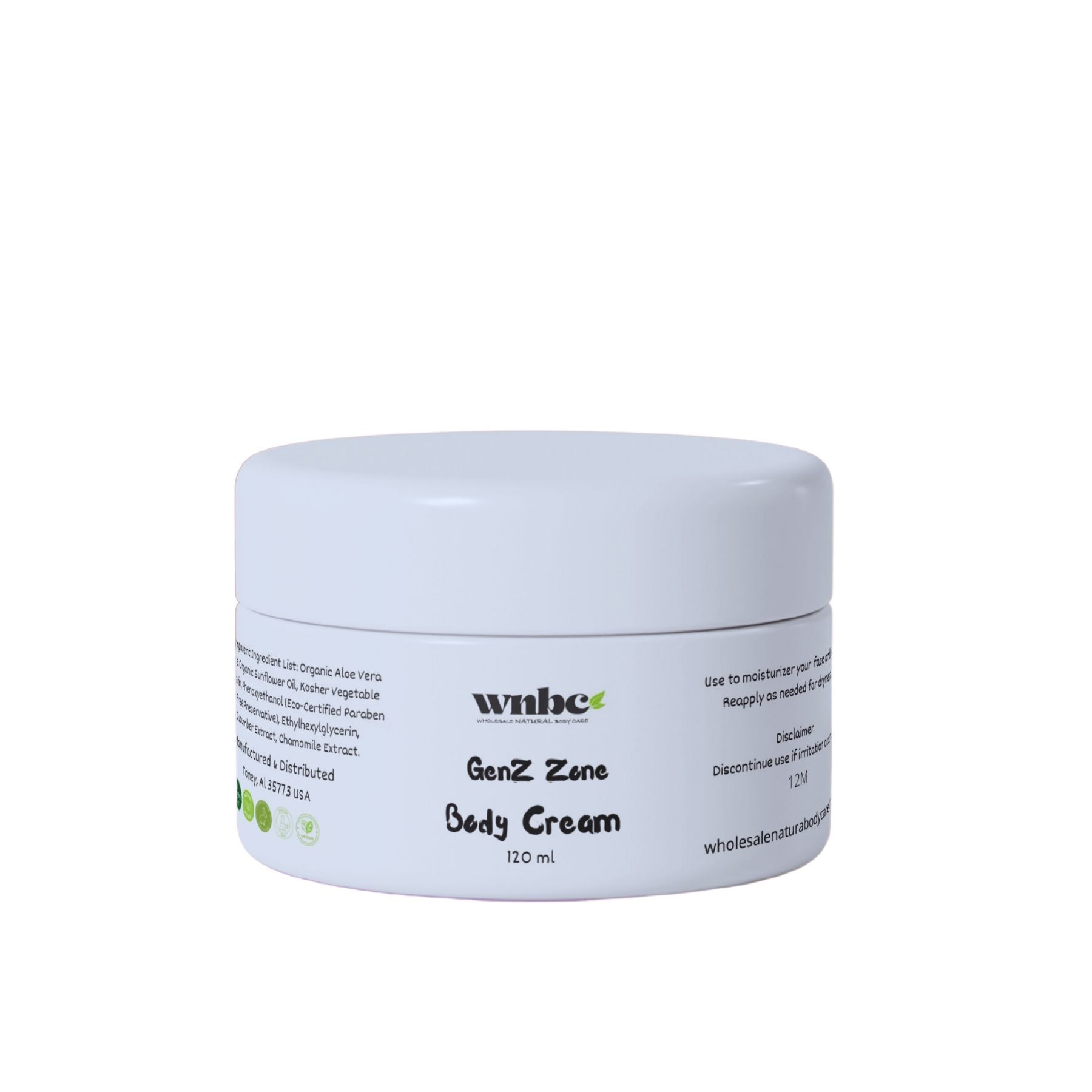 GenZ Body Cream Wholesale Natural Body Care