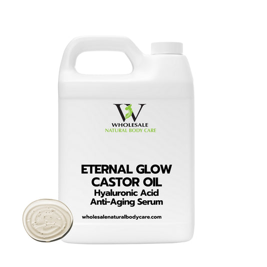 Eternal Glow Castor Oil & Hyaluronic Acid Anti-Aging Face Serum