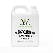 Black Seed + Black Castor Vit. E Hair Oil