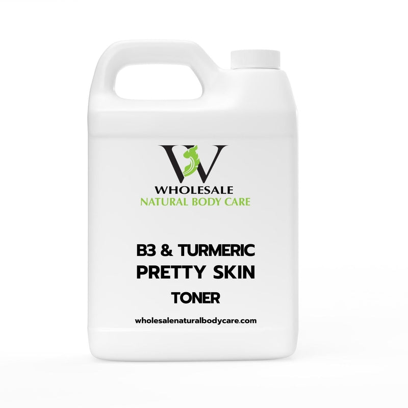 B3 & Turmeric Pretty Skin Toner (Unstrained) You will see the Turmeric in the Toner