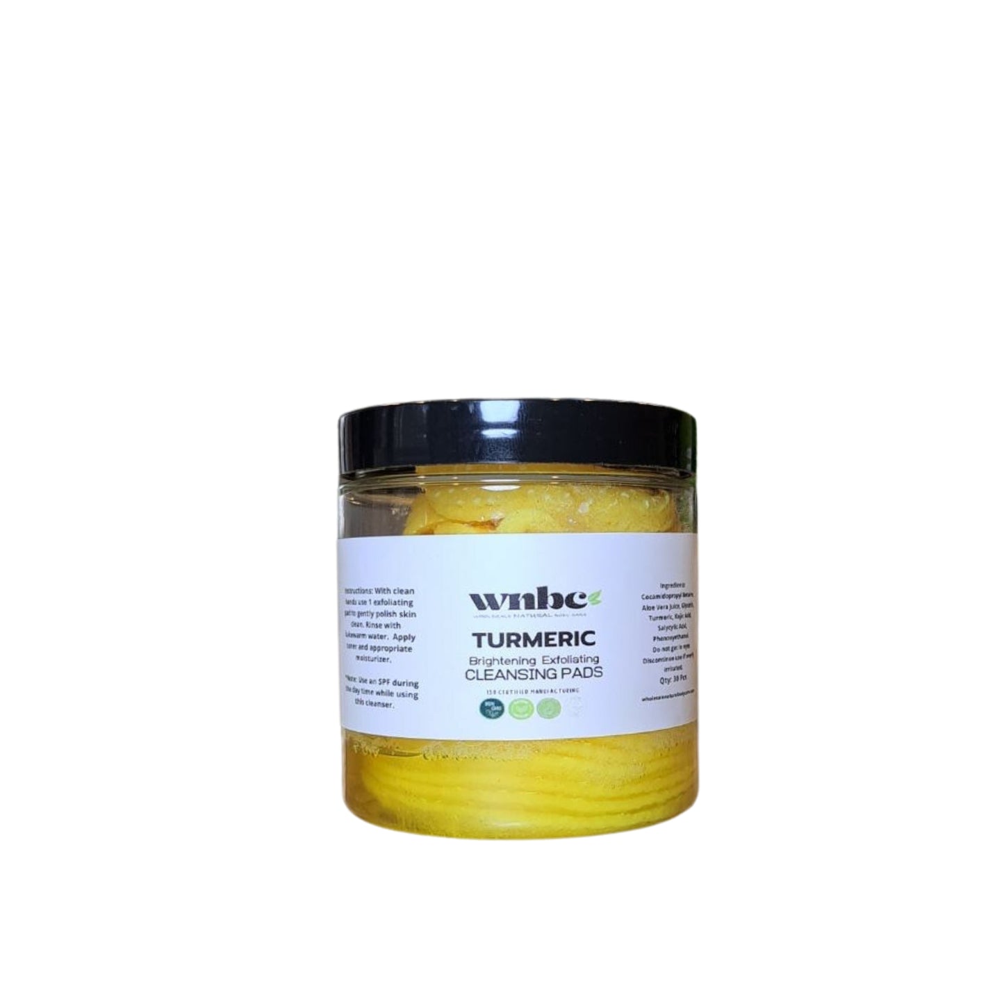 Turmeric Brightening Exfoliating Pads