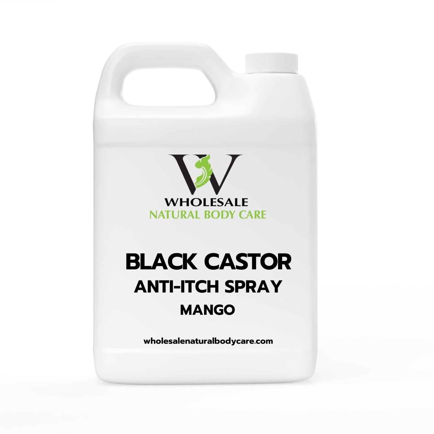 Black Castor Oil Anti-Itch Spray - Mango