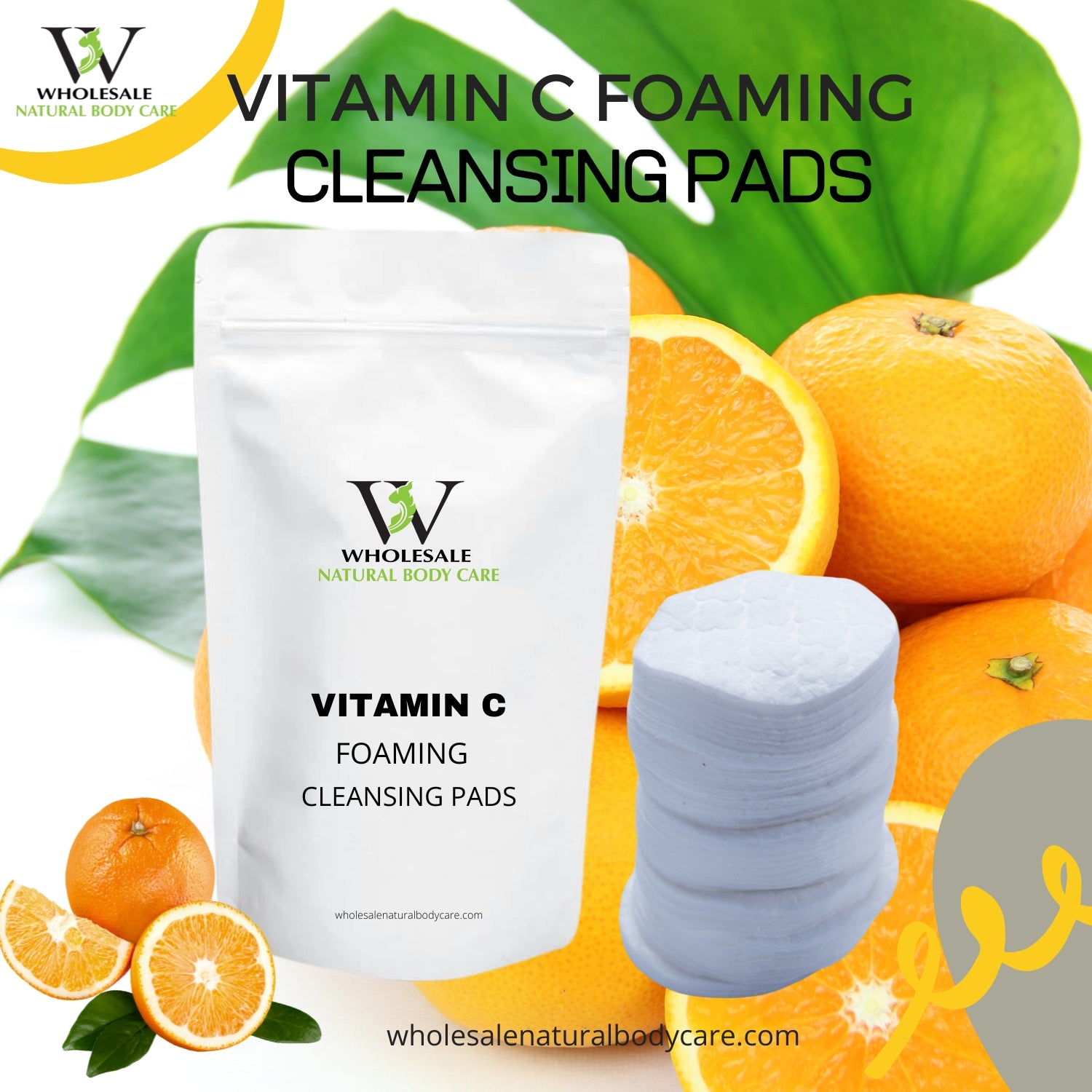 Vitamin C Foaming Cleansing Pads