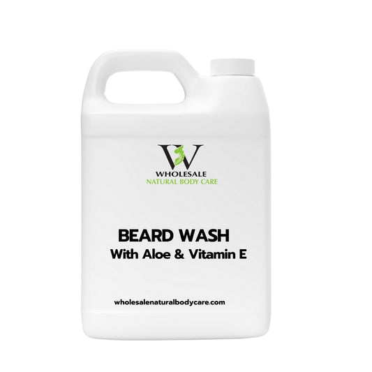 Beard Wash With Aloe & Vitamin E - No Hemp (Gel)