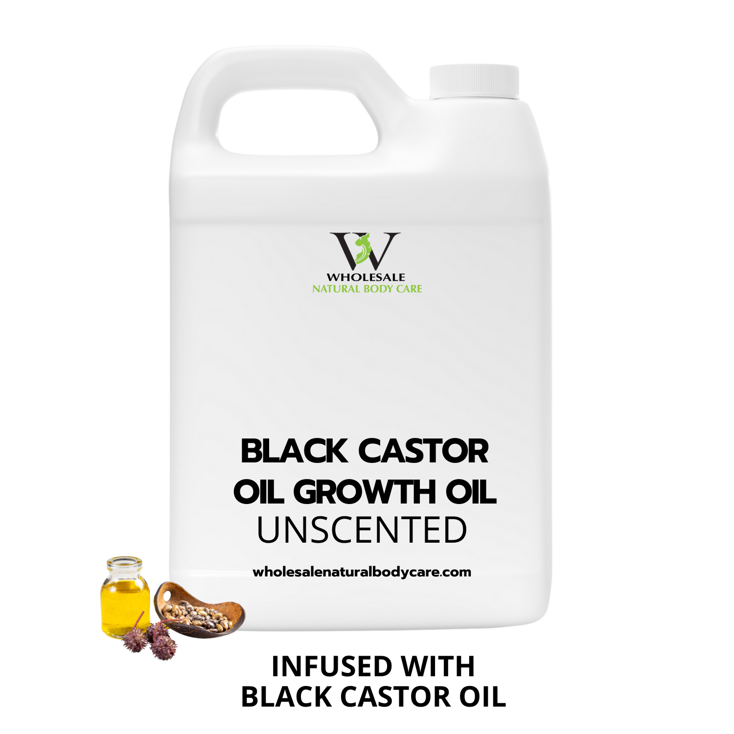 Black Castor Growth Oil - Unscented