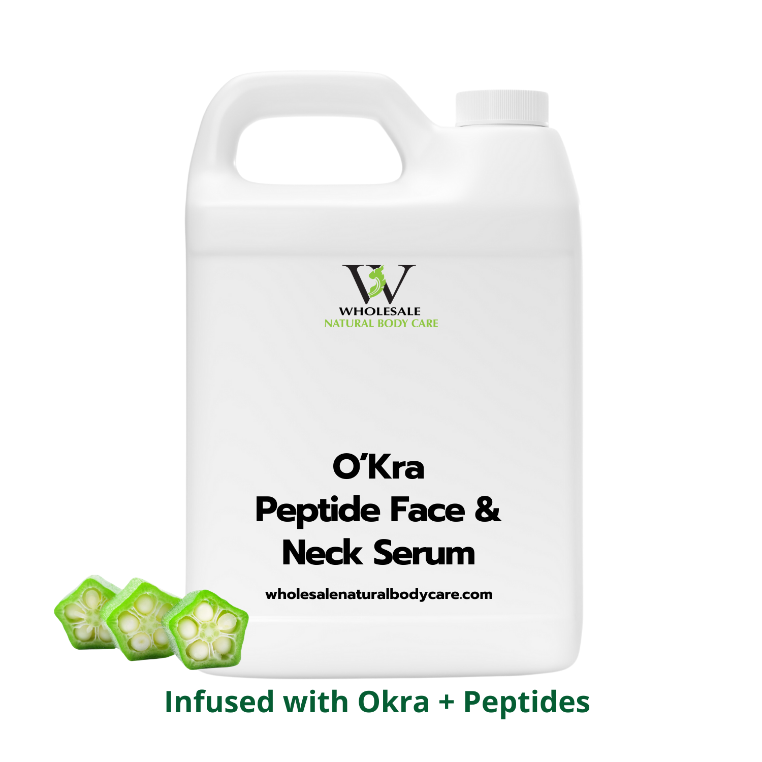 Okra Peptide Face & Neck Serum